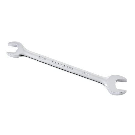 Urrea Full polished Open-end Wrench, 12 mm X 13 mm, opening size 31213